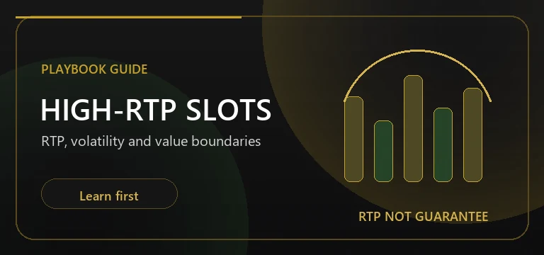 High-RTP slots guide banner