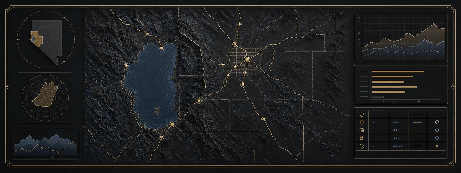 Abstract Reno, Sparks and Lake Tahoe evidence map