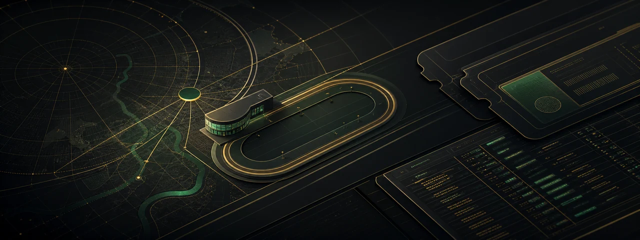 Abstract Dayton route, harness oval and voucher evidence system