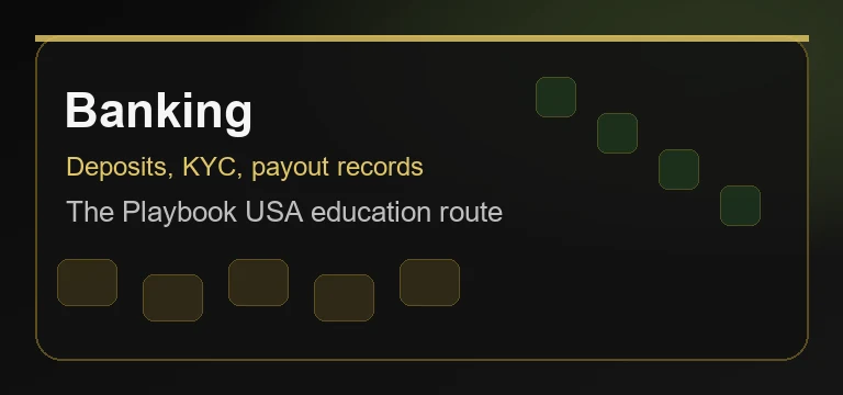 Casino banking records and KYC route banner
