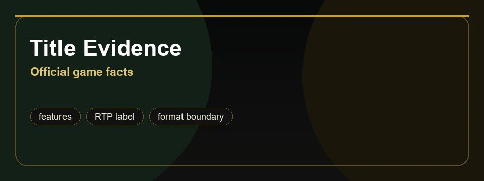 Abstract premium banner for official title evidence scope