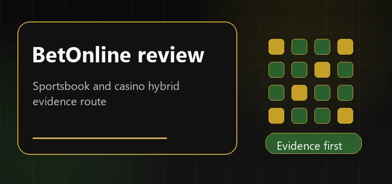 BetOnline sportsbook and casino evidence route banner