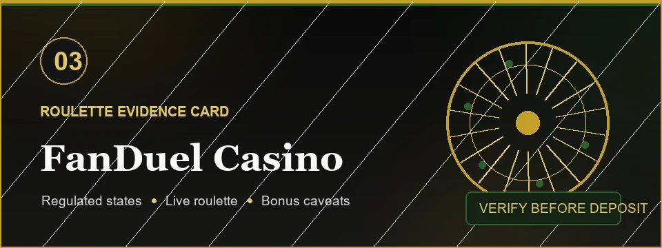 FanDuel Casino roulette evidence card banner