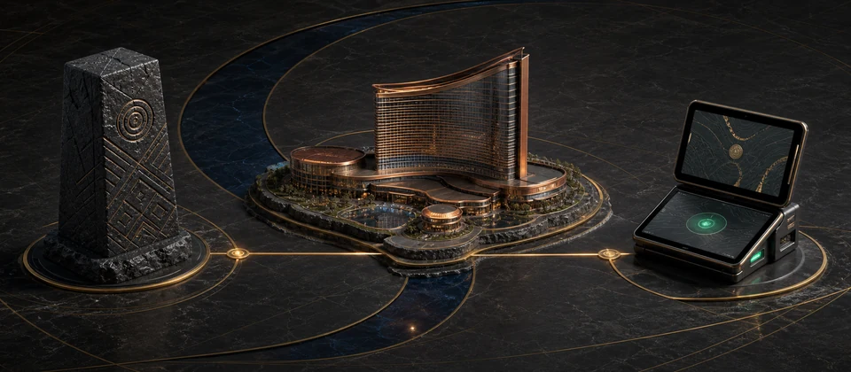 Premium evidence chain connecting tribal authority, Mohegan property context and a regulated digital platform