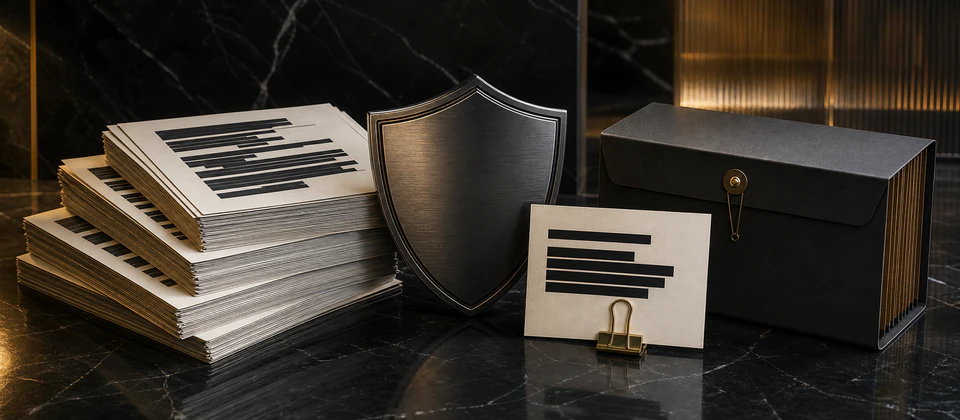 Premium privacy and redaction archive for a complaint evidence packet