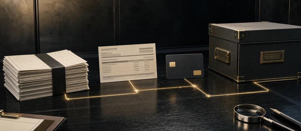 Premium transaction-record archive for a complaint evidence packet