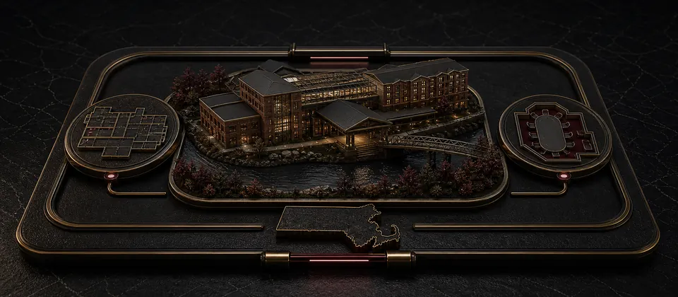 Premium western Massachusetts resort and poker-room verification display