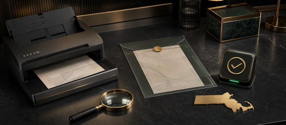 Premium physical-ticket scanning and record-preservation desk