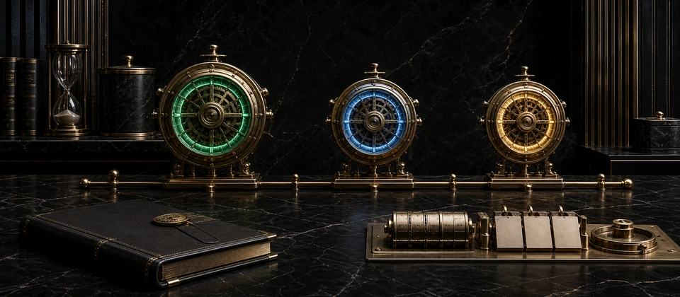Premium compliance timeline scene with three distinct Nevada effective-date markers