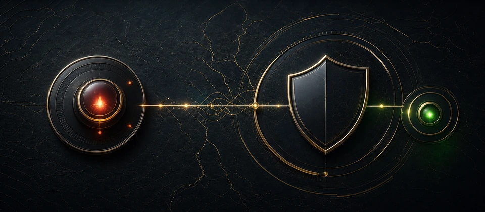 Calm protected connection from a crisis signal to support