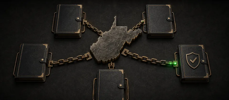 Premium West Virginia license-chain verification desk
