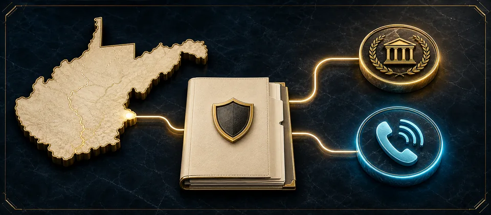 Premium West Virginia complaint and gambling-support routes