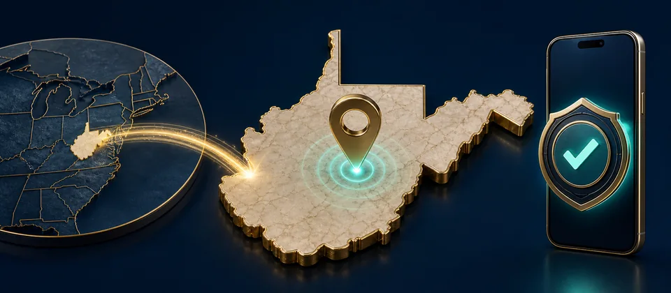 Premium West Virginia in-state visitor identity and location check